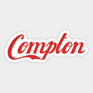 Coca Compton Sticker